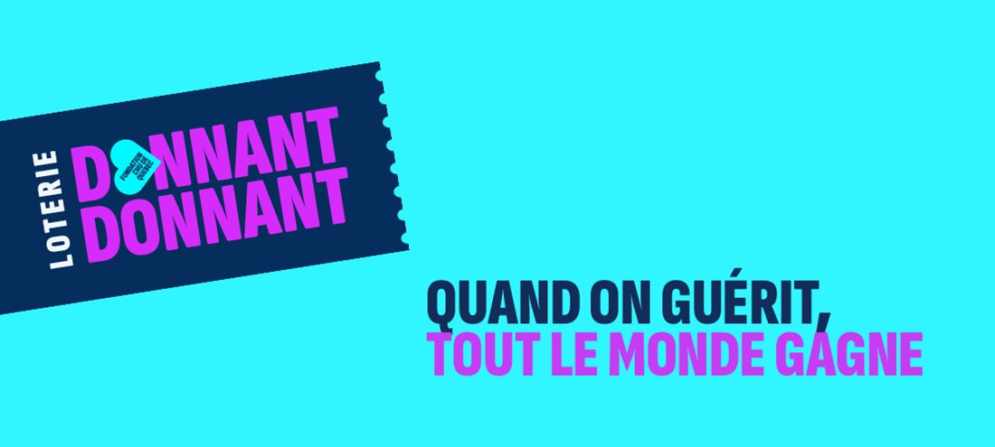 La Fondation du CHU de Québec lance sa nouvelle loterie Donnant Donnant.