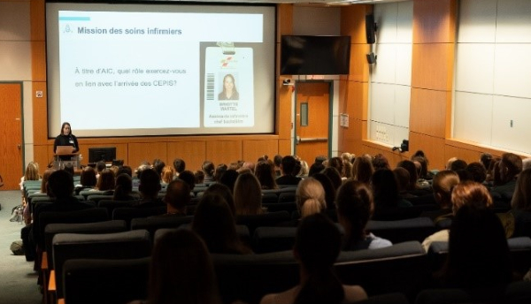 Le groupe des AIC assistant au Focus.