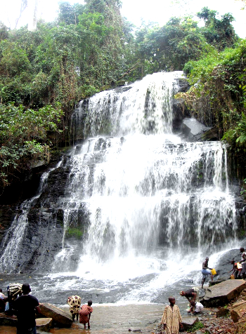 Photo des cascades.