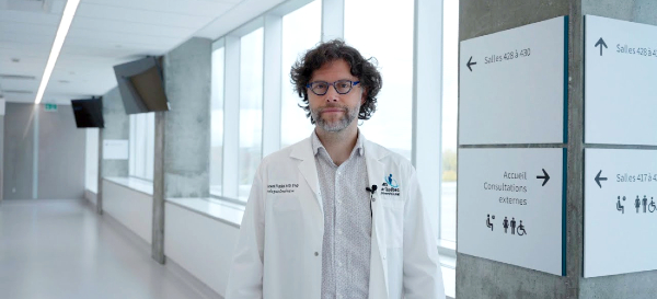 Le Dr Vincent Fradet. Photo du Dr Vincent Fradet.