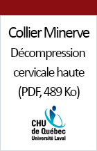 Image couverture Collier Minerve - Chirurgie de décompression cervicale haute.