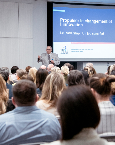Martin Beaumont, PDG du CHU.