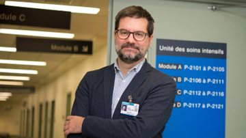 Le Dr Alexis Turgeon élu à l’Académie canadienne des sciences...