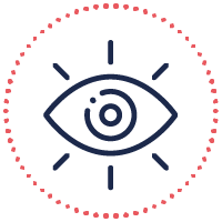 icône de la vision.