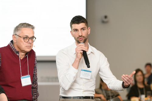 Photo des Drs Jean Gekas et Marc-Antoine Tardif.