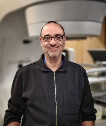 Photo de Luc Gingras, physicien médical au CHU.