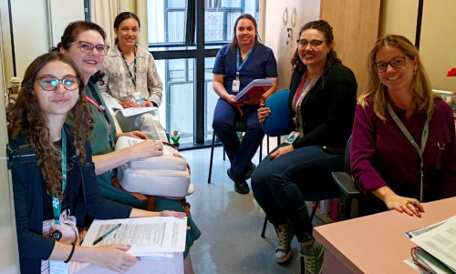 L’équipe de recherche Nursing Activities Score-NAS au Brésil.