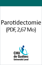 Image couverture Parotidectomie.