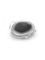 Accessoire permettant une protection en présence d'eau ou d'humidité pour les processeurs Kanso. Source: Image utilisée avec l'autorisation de Cochlear. Étui de sécurité recouvrant un processeur Kanso tout-en-un.