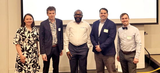 L'équipe qui a reçu la suvention.