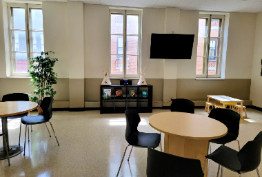 Vue du centre de sécurisation culturelle.