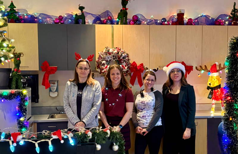 Photo de l'équipe de la planification chirurgicale de HEJ.