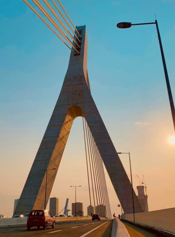 Photo du 5e pont d'Abidjan.
