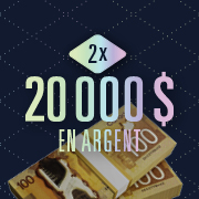 Image représentant 20 000 $ en argent.