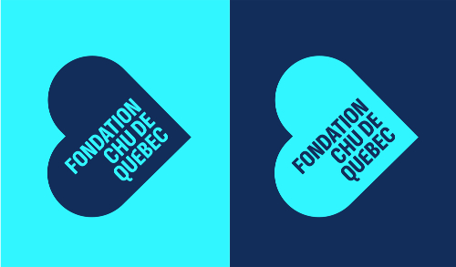 Source : Fondation du CHU de Québec. Le nouveau logo de la Fondation.