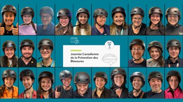 Journée canadienne de prévention des blessures : à vos casques!