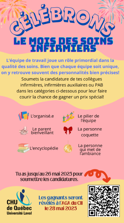 Affiche mois des soins infirmiers