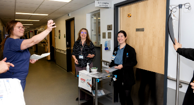 L'escouade PCI au CHUL