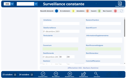 Source : équipe du projet. Image de l'interface.